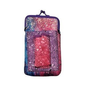 Neoprene Cigarette Pouch with Snap Clasp Closure